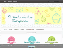 Tablet Screenshot of elvuelodelasmariposas.com